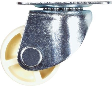 Swivel furniture caster 32 mm, set of 10 pcs