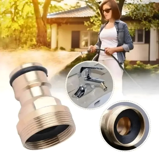 Ātra šļūtenes pievienošana krānam