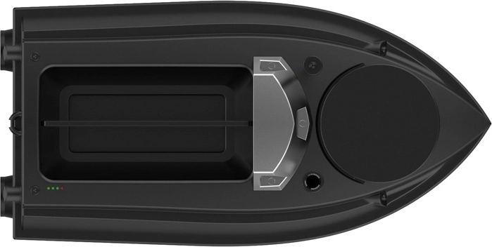 Large capacity and divided bait compartment