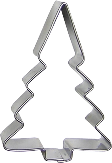 Stainless steel cookie cutters – tree, set of 10 pcs