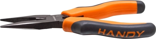 Comfortable rubber-coated handle