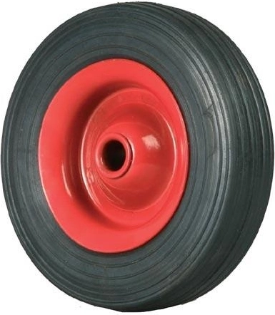 Pilna ratiņa ritenis 120 mm ar metāla disku un slīdgultņa rumbu 12 mm