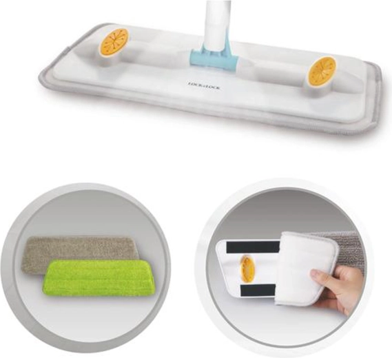 Replacement microfiber pads for spray mop, 2 pcs
