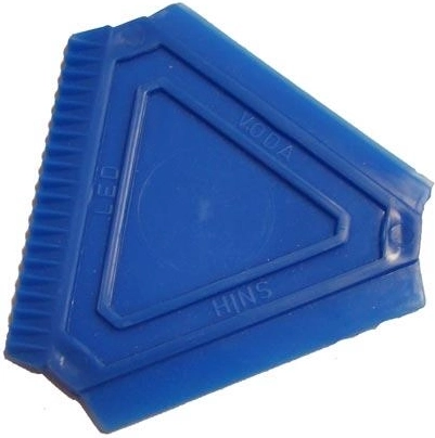 Trīsstūrveida ledus skrāpis 8 × 8 × 8 cm, krāsu mikss