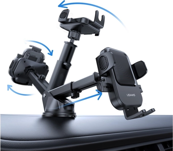 Adjustable position and 360° rotation