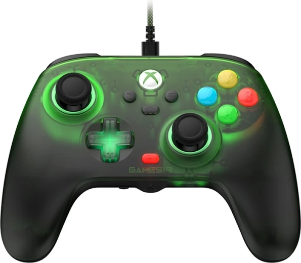 GameSir T7 Pro vadu spēļu kontrolieris Xbox un PC (retro zaļš)