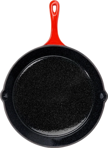 Biezs čuguns un emalja vienmērīgam siltumam