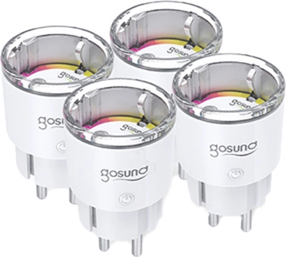 Viedā kontaktligzda GOSUND EP2-Z ZigBee 10A – 4 gab. komplekts