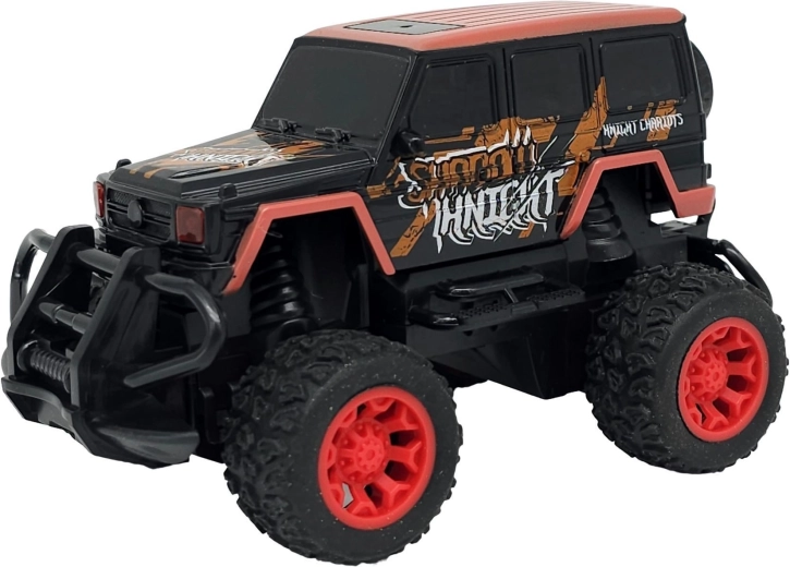 Remote-controlled off-road car orange - 1 piece