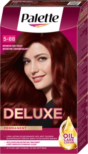 Palette Deluxe intense red-violet permanent hair color 50 ml
