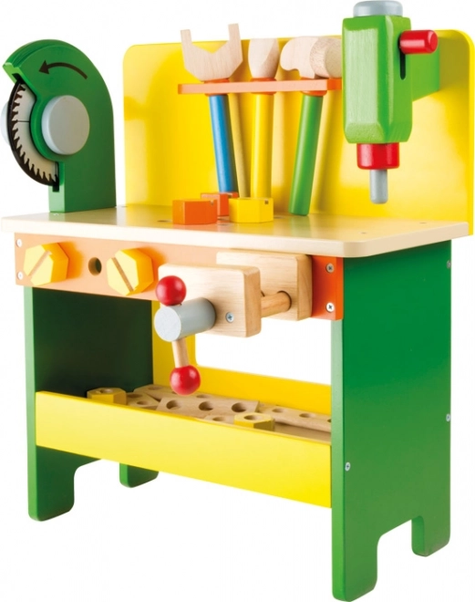 Bērnu koka darba sols Small Foot Christian