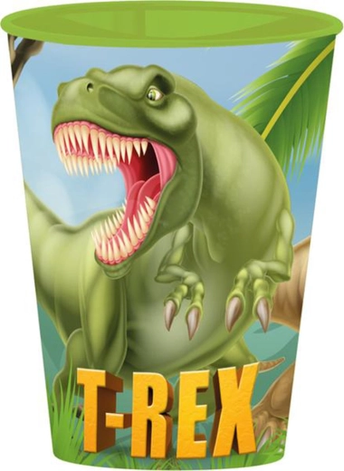 Plastic Cup Dinosaur 260 ml