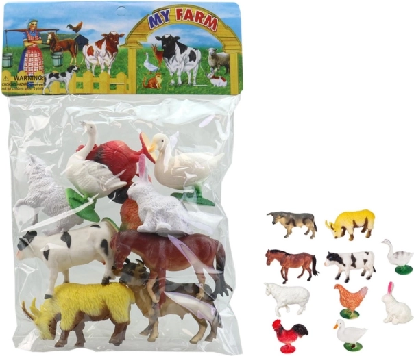 Animals in a Bag 7–10 cm – Set of Plastic Figures for Children
