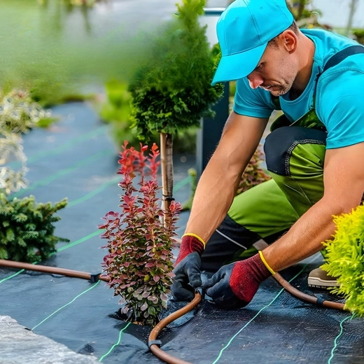 Agrotekstils 90 g/m² 1,6 × 50 m melns UV – pretnezāļu austs mulčas paklājs
