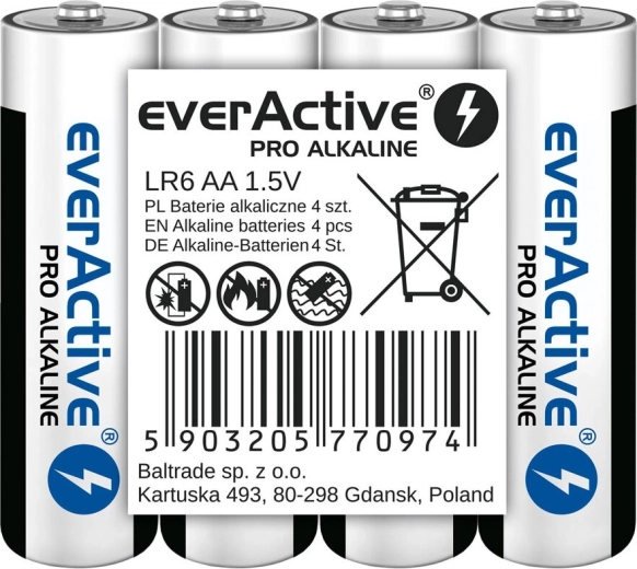 EverActive AA Alkaline Batteries