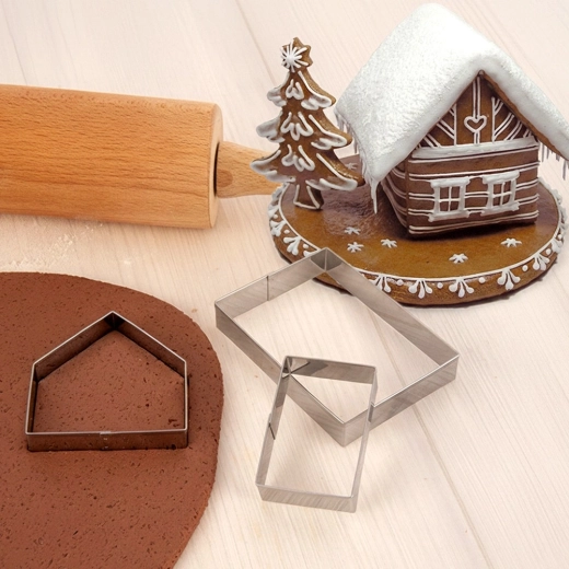 Pilns komplekts 3D piparkūku namiņam