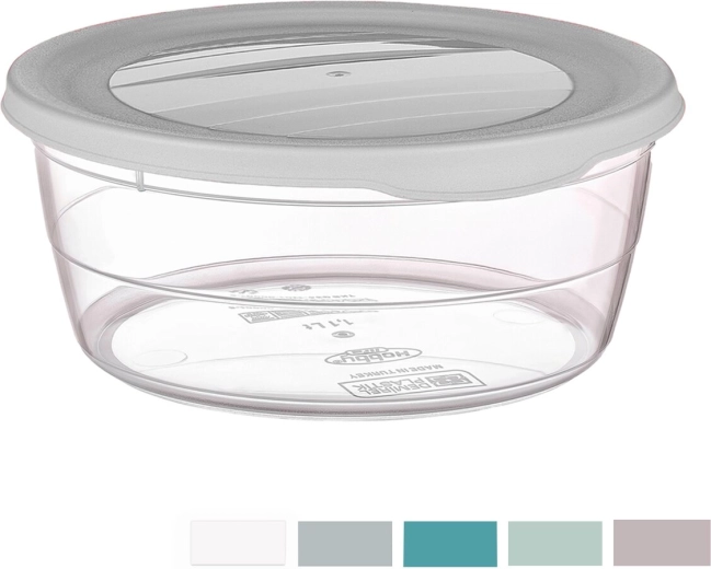 Plastmasas (UH) trauks Trend, apaļš 1,75 l (krāsu mikss)