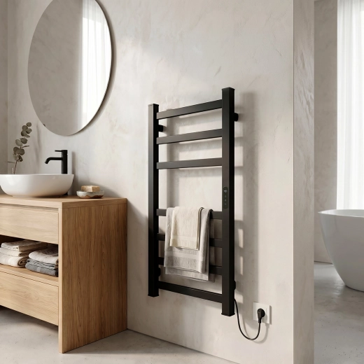 For the bathroom: IPX4 protection and wall mounting