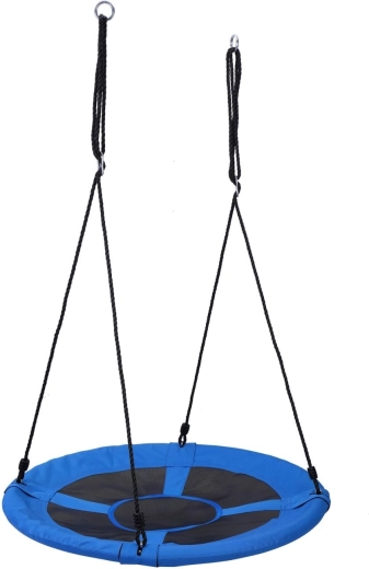 Large 100 cm seat for comfortable swinging