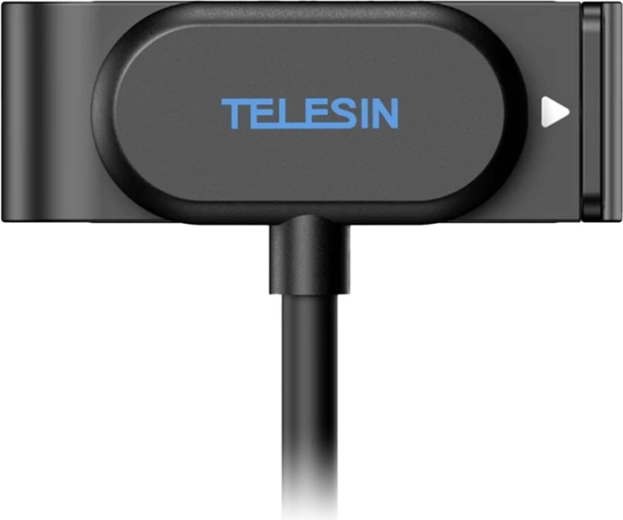 Magnētisks uzlādes adapteris ar sānu vāciņu GoPro HERO 9–13 kamerām TELESIN