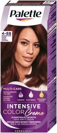 Palette Intensive Color Creme 4-88 intensīvi tumši sarkana 50 ml
