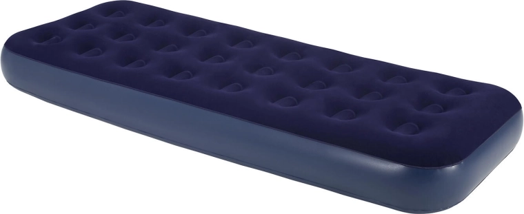 Inflatable mattress 191 × 73 × 22 cm, blue‑black