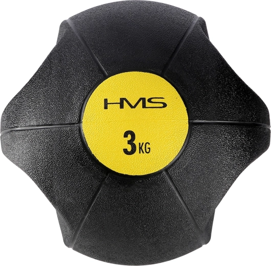 Medicīnas bumba ar rokturiem HMS 3 kg