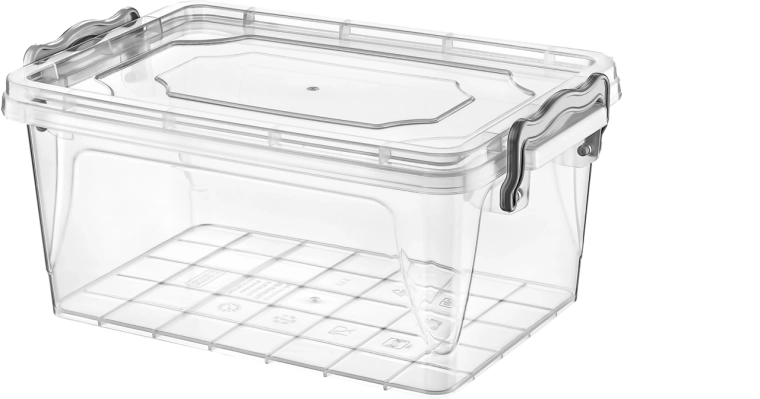 Taisnstūra uzglabāšanas kaste 8 l ar vāku MULTI BOX