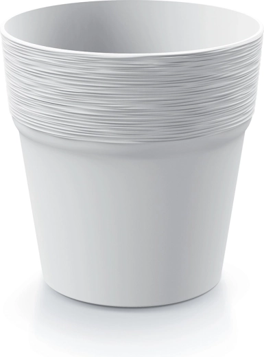 Puķu pods FURU 17,5 cm, balts