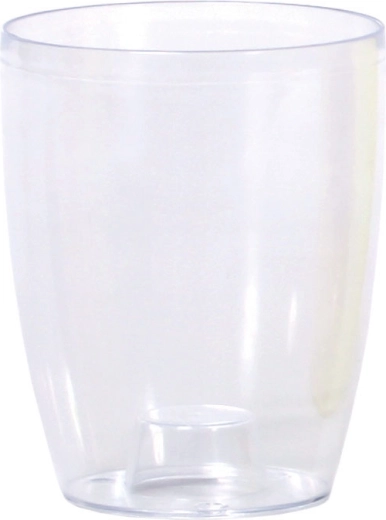 COUBI Orchid Flowerpot 16 cm transparent white