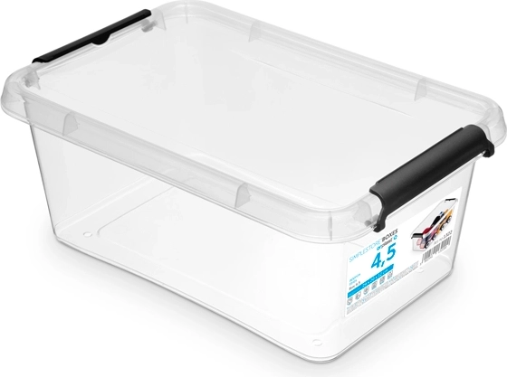 Simplestore uzglabāšanas kaste ar vāku 29 × 20 × 12 cm (4,5 l)