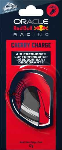 Auto gaisa atsvaidzinātājs Armor All Oracle Red Bull Racing Cherry Charge – ķiveres piekariņš