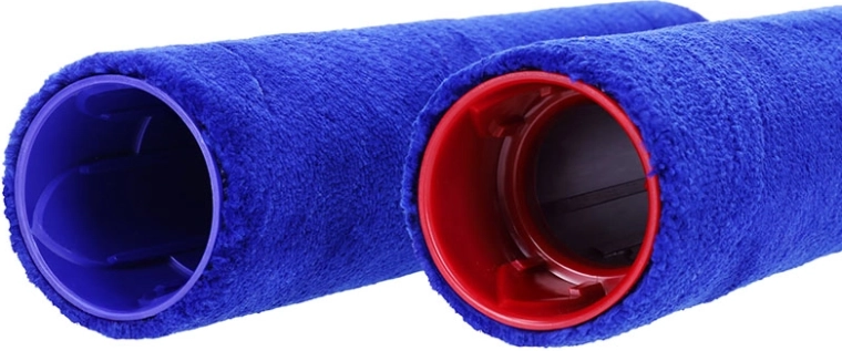 Microfiber for thorough dirt pickup