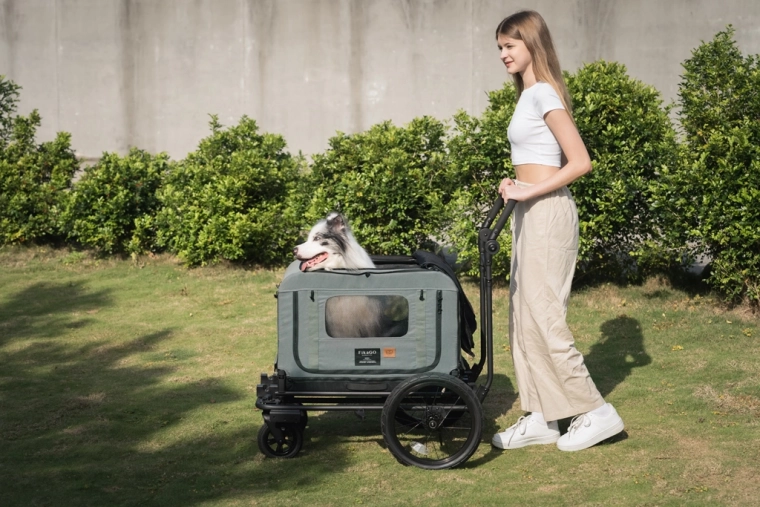 A practical stroller for long routes