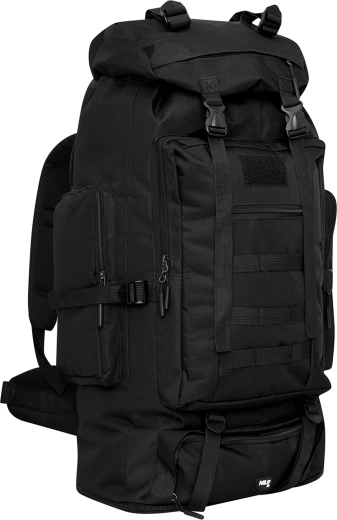 Taktiskā mugursoma NILS Camp Magnum 100 l melna