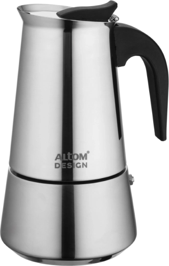 Altom Design nerūsējošā tērauda moka kafijas kanna 300 ml 6 tasītēm