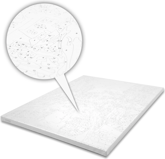 Precīzas līnijas un viegla iekrāsošana