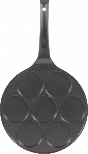 Aluminum Pancake Pan for 7 Pancakes with Non‑Stick Surface 27 cm