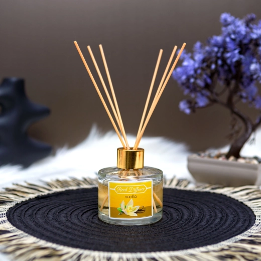 Aroma diffuser with vanilla-scented sticks 100 ml