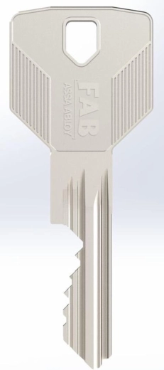Key for FAB NG 3.00 Cylinder Inserts