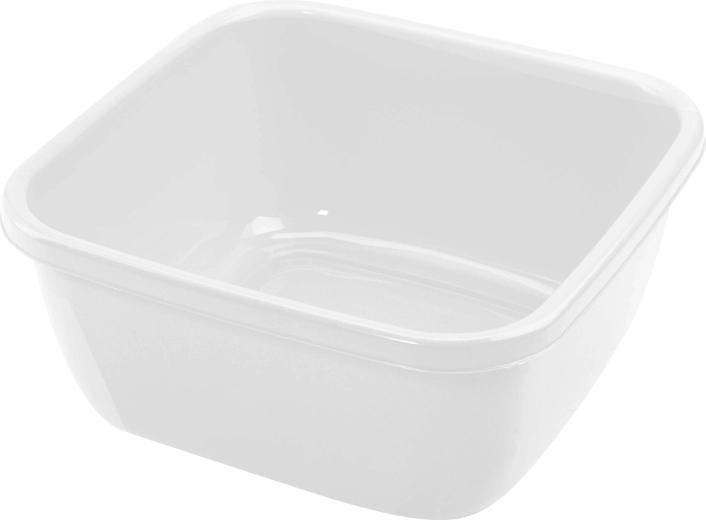 Heidrun Plastic Square Wash Basin 15 l, Assorted Colors
