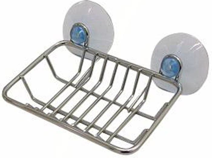 Soap dish with suction cups