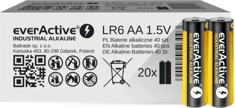 Sārma baterijas AA LR6 40 gab.