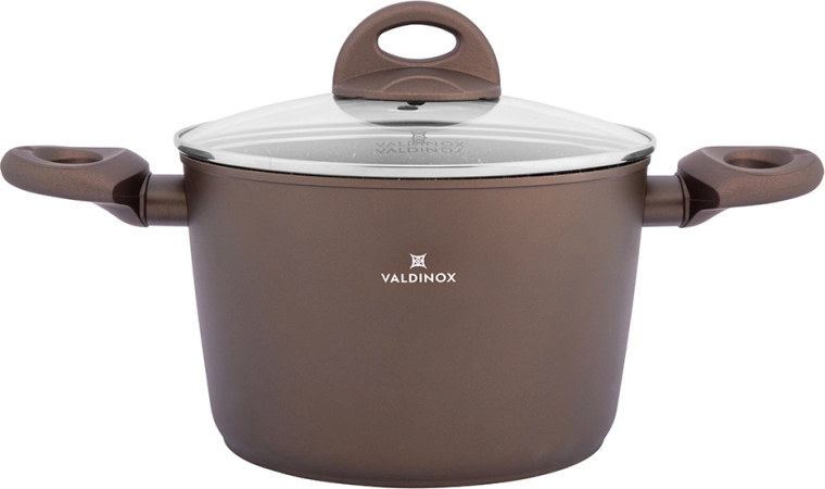 Valdinox Aurum Pot with Lid 20 cm, 3.2 l