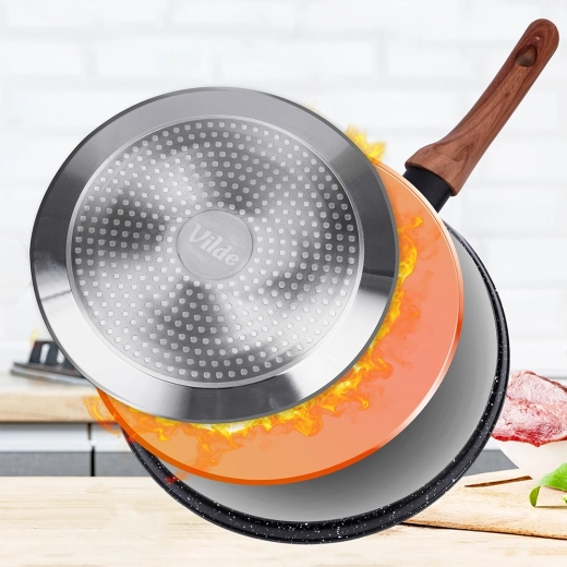 Vienmērīga un ātra uzsilšana