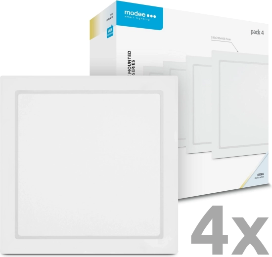 Modee kvadrātveida LED panelis 24 W, 2640 lm, auksti balts