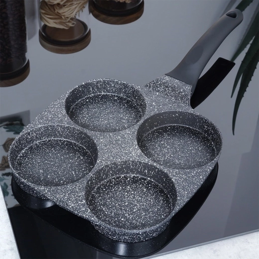 Četras perfektas, apaļas porcijas vienlaikus