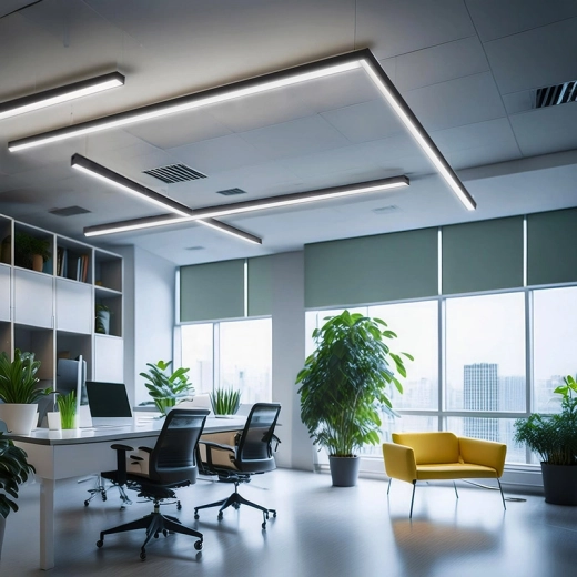 High light output for larger spaces