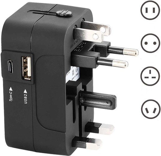 Plugs for travelling around the world