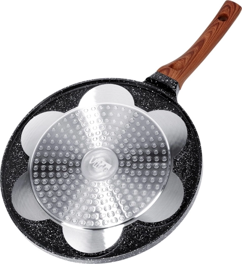 Saderīga ar visiem plīts veidiem, tostarp indukciju